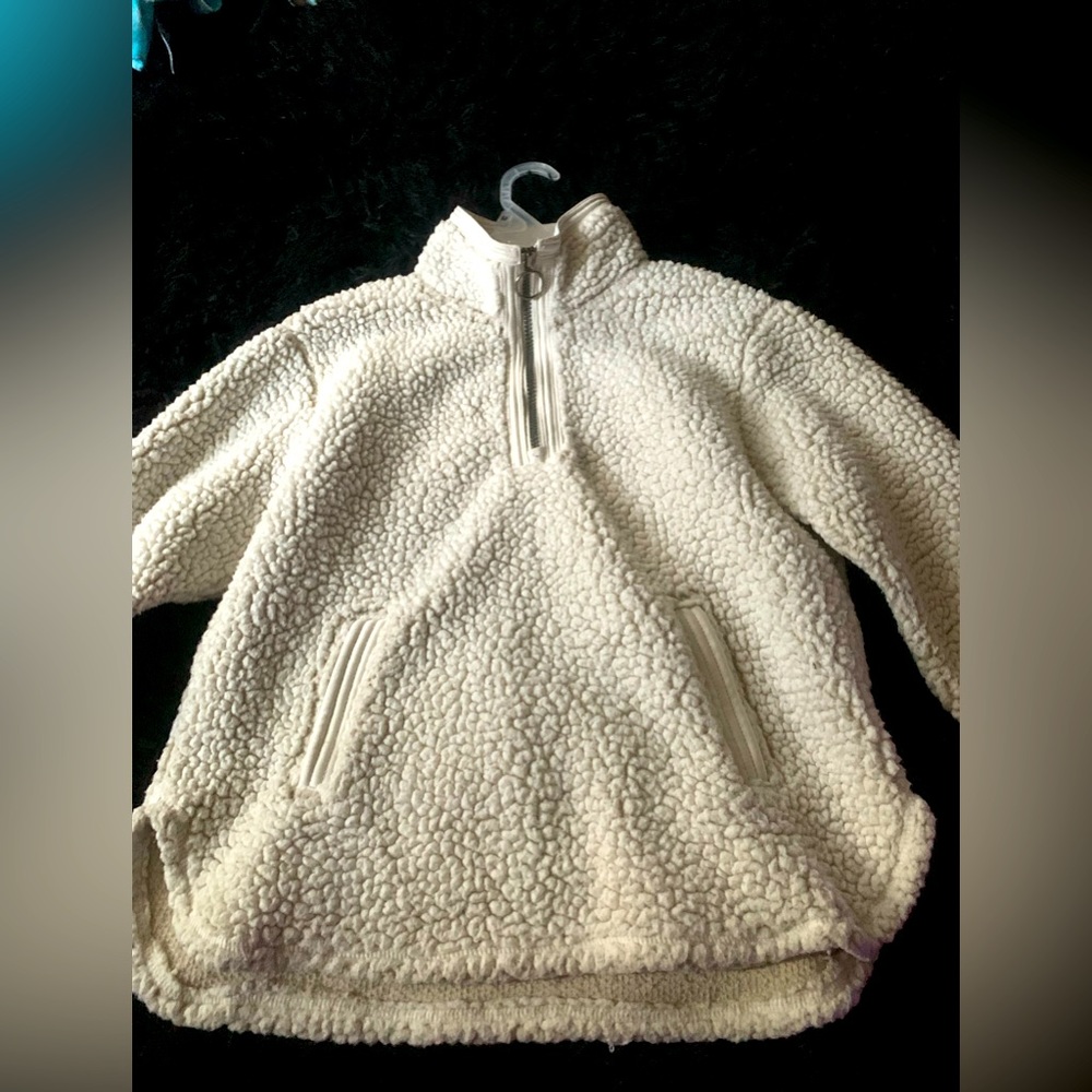 Cute fluffy Sherpa jacket!!!💋